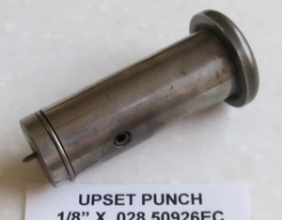 DF MACHINE .125 OD X .028 DOUBLE FLARE UPSET PUNCH