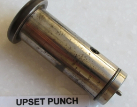 DF MACHINE .187 OD X .049 DOUBLE FLARE UPSET PUNCH