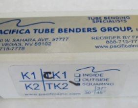 .065 THICK CK-1 SQUARING BLADES