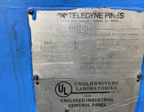 Used Pines #4 Hydraulic Tube Bender 1981