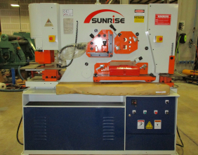 Sunrise IW-110S Dual-Cylinder – Dual-Operator Ironworker
