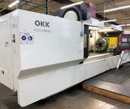 Used 2007 OKK KCV-800 4th axis CNC Vertical Machining Center